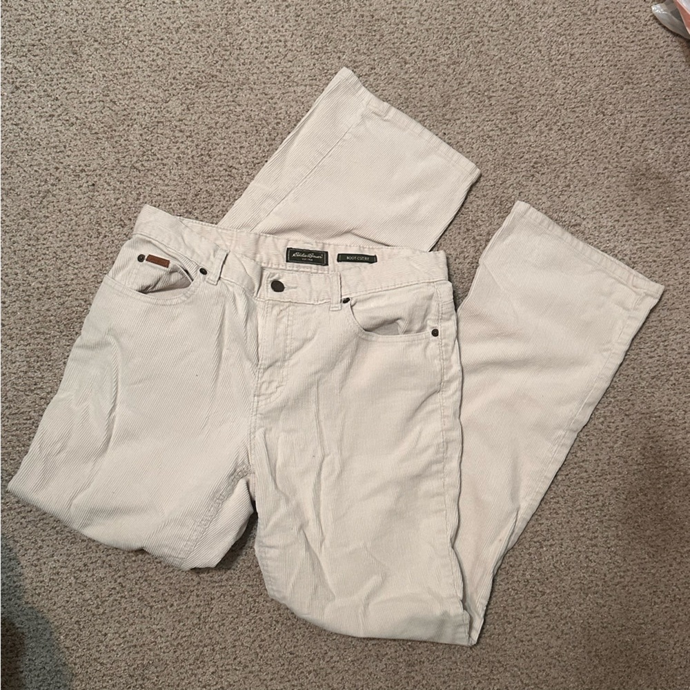 Eddie Bauer Women’s Bootcut Corduroy Pant size 8